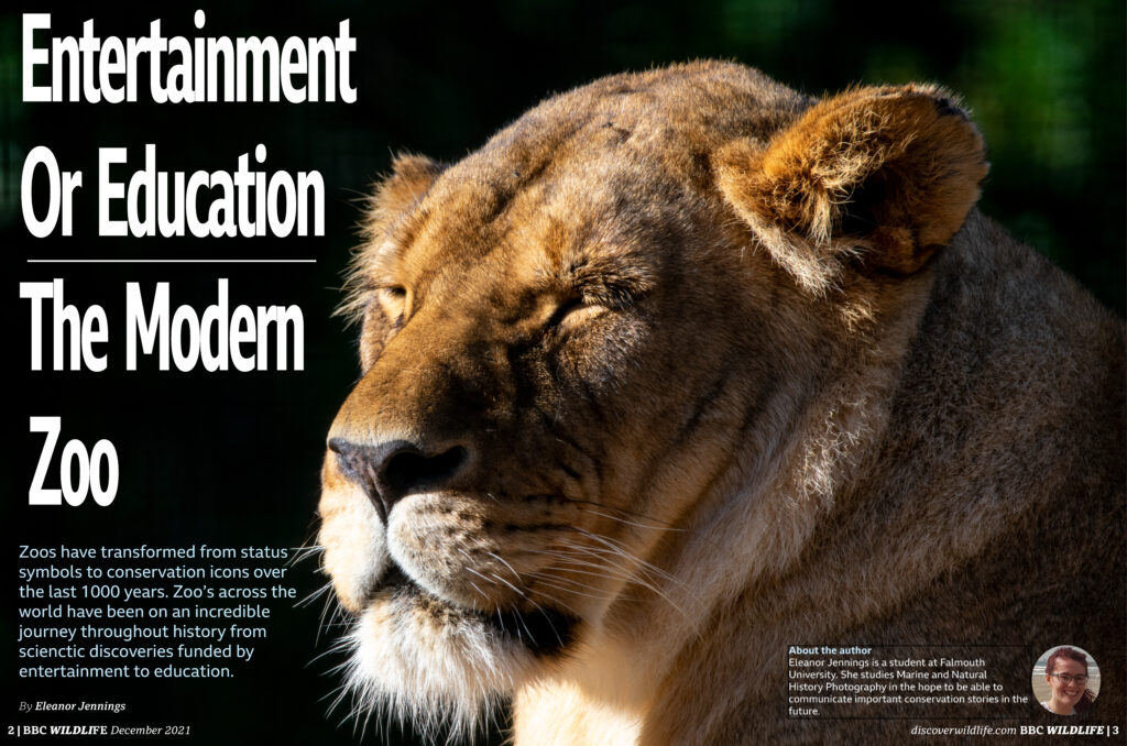 the modern zoo is an educational institution